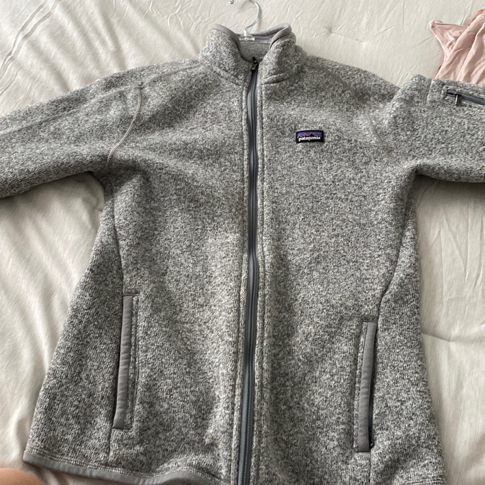 Patagonia Women’s Better Sweater Fleece Jacket in “Birch White”